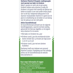 2x Vitamine D Druppels 100% Natuurlijk 25 ml^Davitamon Outlet