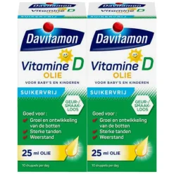 Clearance 2x Vitamine D Olie 25 ml Vitaminen & Supplementen|Vitaminen