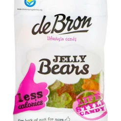 Snoep<De bron 12x Suikervrije Jelly Bears 90 gr