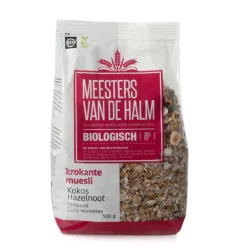 3x Muesli Krokante Kokos 500 gr^De halm Online