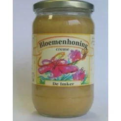 Discount 3x Bloemenhoning Creme 900 gr Siropen & Zoetstoffen