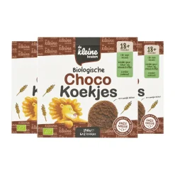 Outlet 3x Bio Chocokoekjes 150 gr Baby & Peutervoeding