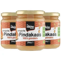 3x Bio Pindakaas 6-8 mnd 250 gr^de Kleine Keuken Best