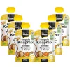 Outlet 6x Biologische Knijpmix Banaan, Pompoen & Haver 100 gr Baby & Peutervoeding