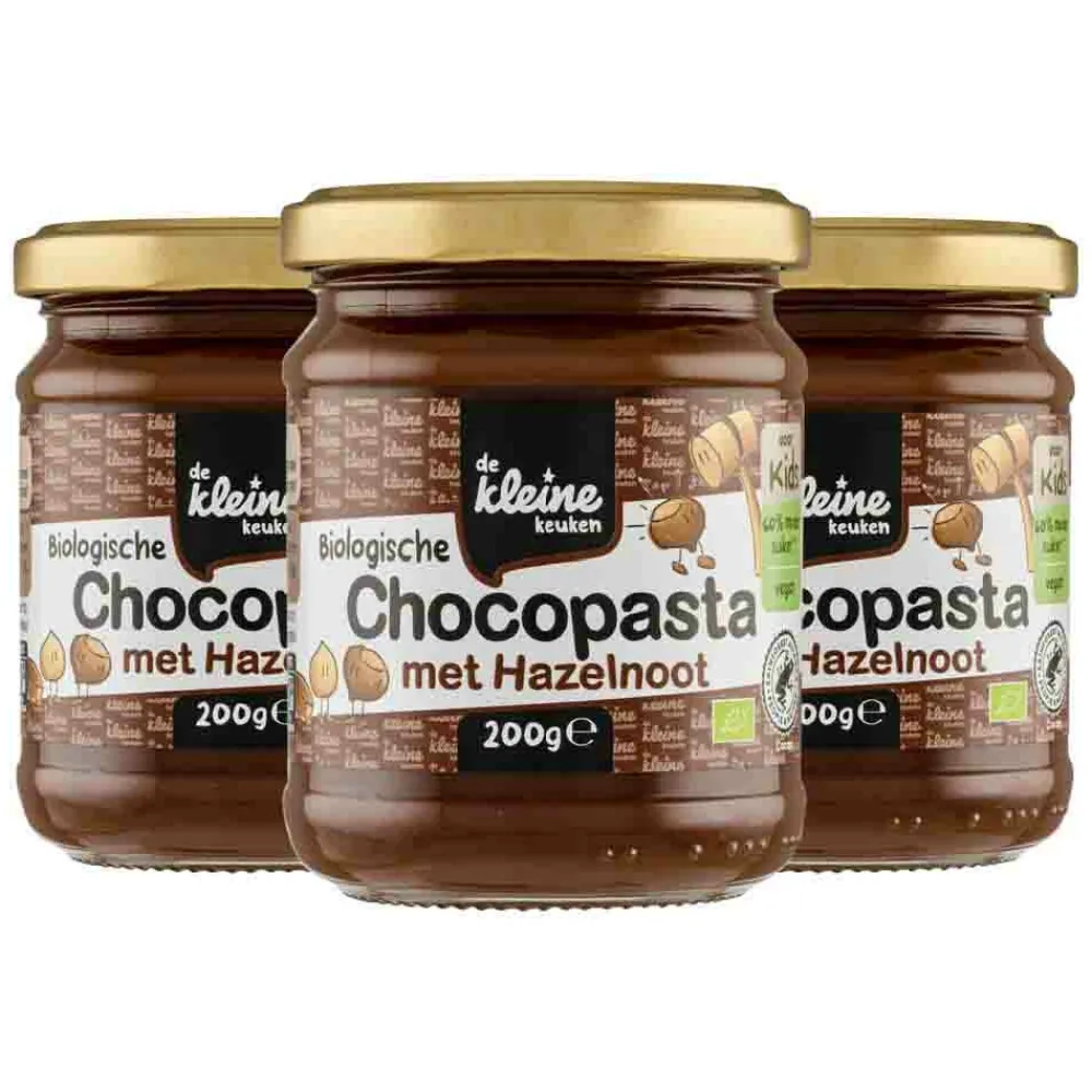 3x Chocopasta Kids 200 gr^de Kleine Keuken New
