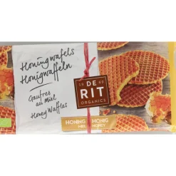 Outlet 3x Honingwafels Bio 175 gr Koek