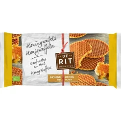 Koek<De Rit 12x Honingwafels Bio 175 gr