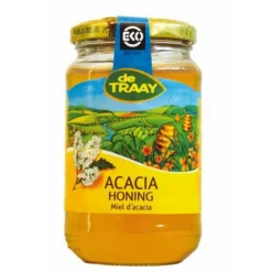 Siropen & Zoetstoffen<De Traay 3x Honing Acacia Eko 900 gr