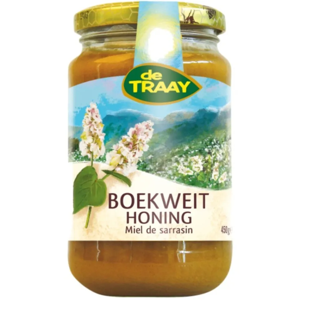 3x Honing Boekweit 900 gr^De Traay Clearance