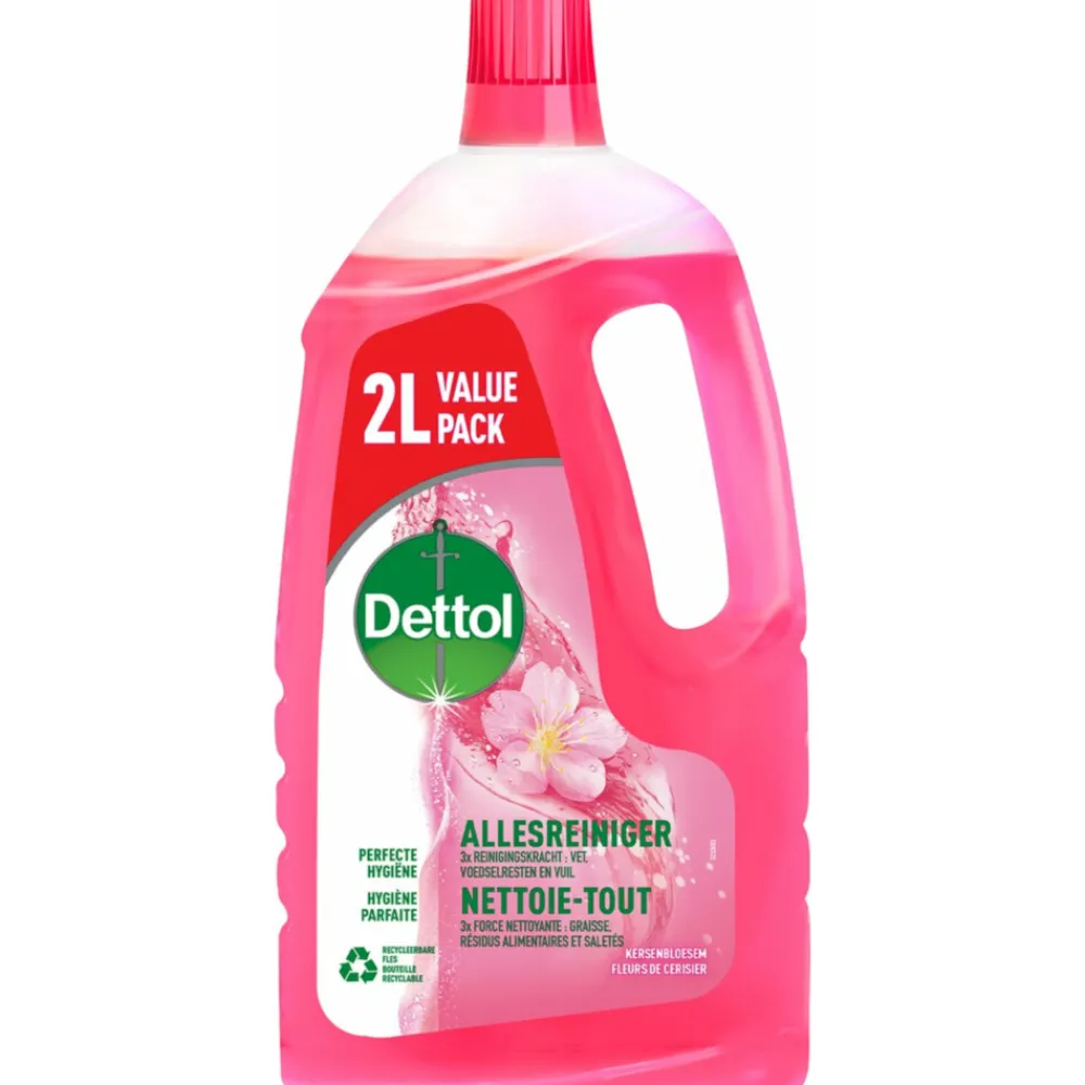 Allesreiniger<Dettol 4x Allesreiniger Kersenbloesem 2 liter