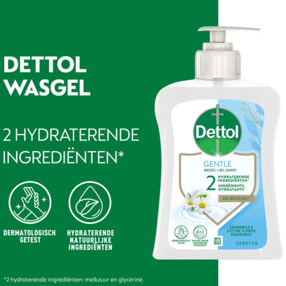 Keukenartikelen|Handverzorging<Dettol 6x Handzeep Extra Care Kamille 250 ml