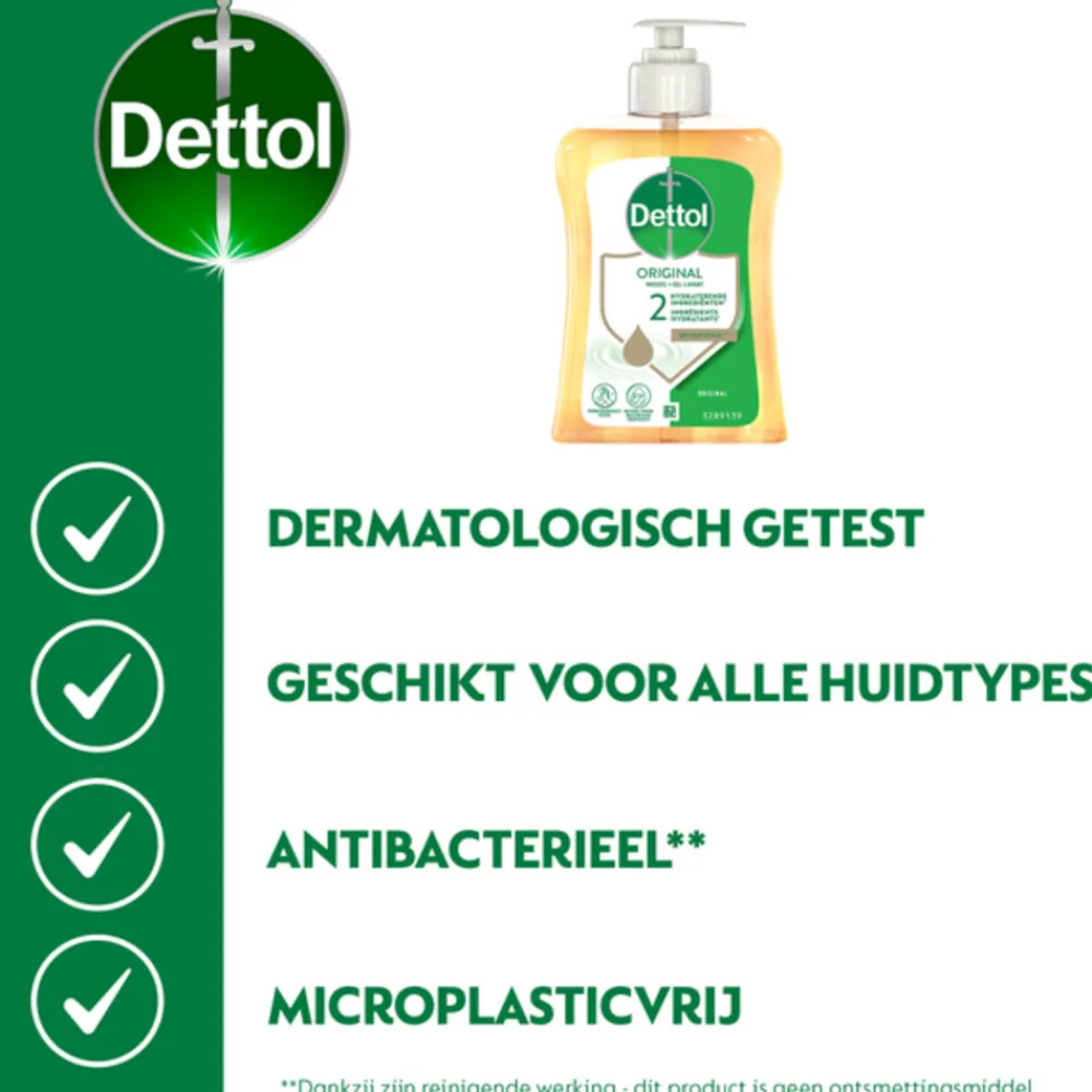 Keukenartikelen<Dettol 6x Handzeep Original 250 ml