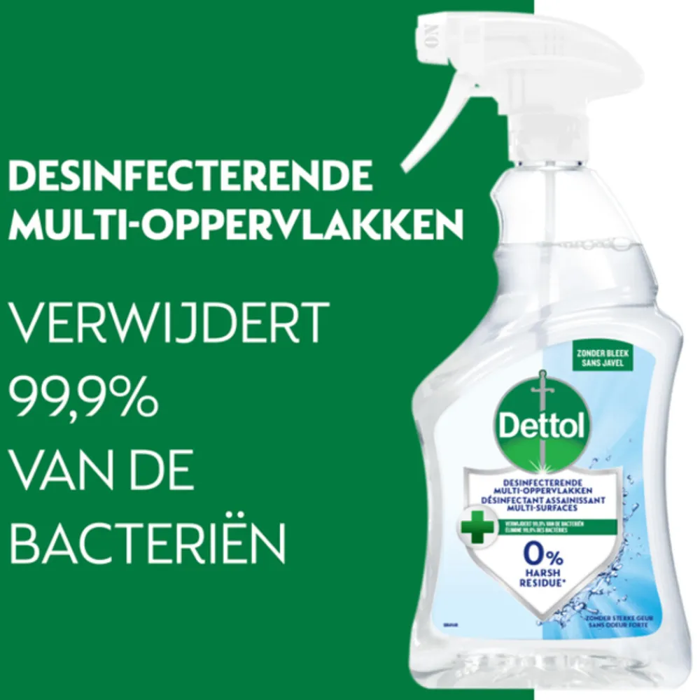 6x Hygiënische Multi-Reiniger Spray 500 ml^Dettol Hot