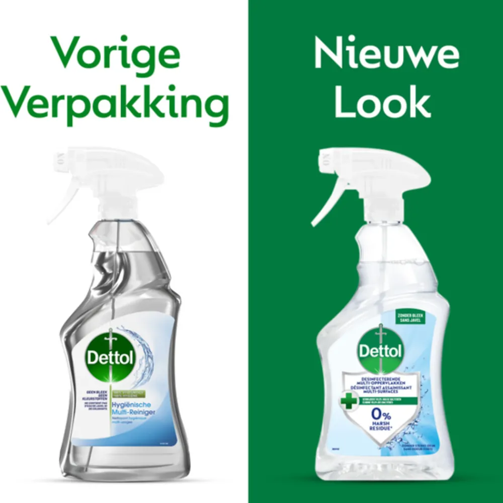 6x Hygiënische Multi-Reiniger Spray 500 ml^Dettol Hot