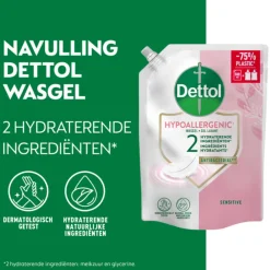 3x Refill Handzeep Sensitive 500 ml^Dettol Discount