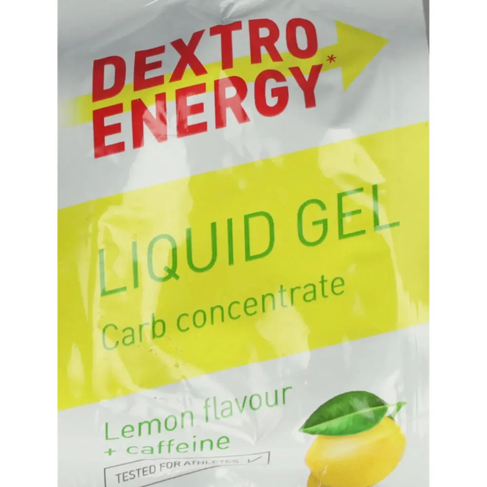 3x Energy Liquid Gel Lemon + Cafeïne 60 gr Snoep|Sportvoeding & Drank