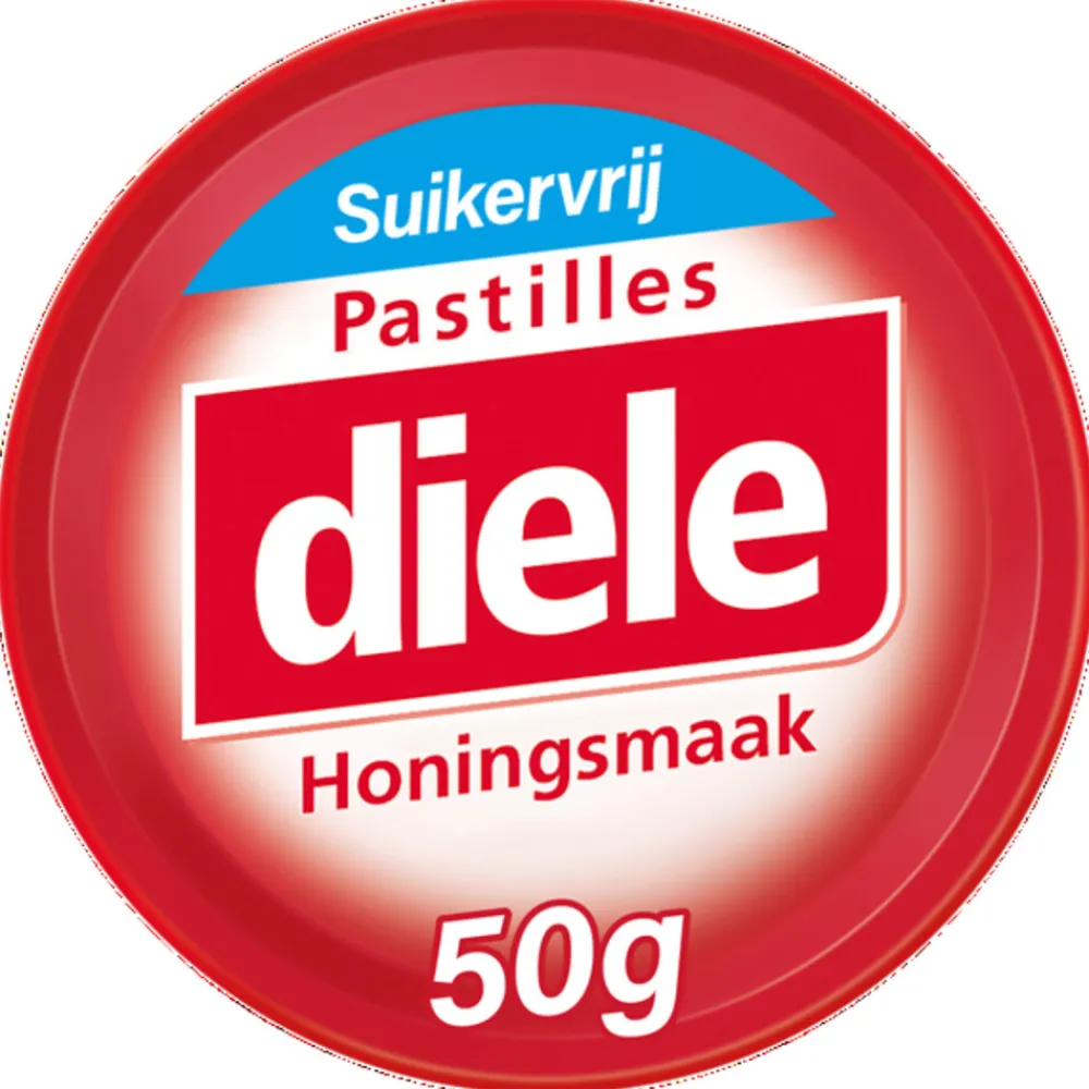Outlet 3x Pastilles Honing Suikervrij 50 gr Snoep