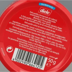 Outlet 3x Pastilles Honing Suikervrij 50 gr Snoep