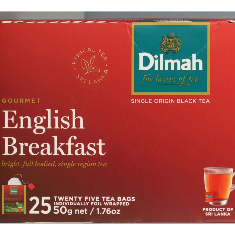 Thee<Dilmah 3x English Breakfast Thee 25 stuks