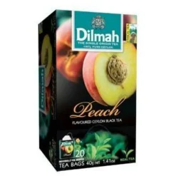 Thee<Dilmah 3x Perzik Thee 20 stuks