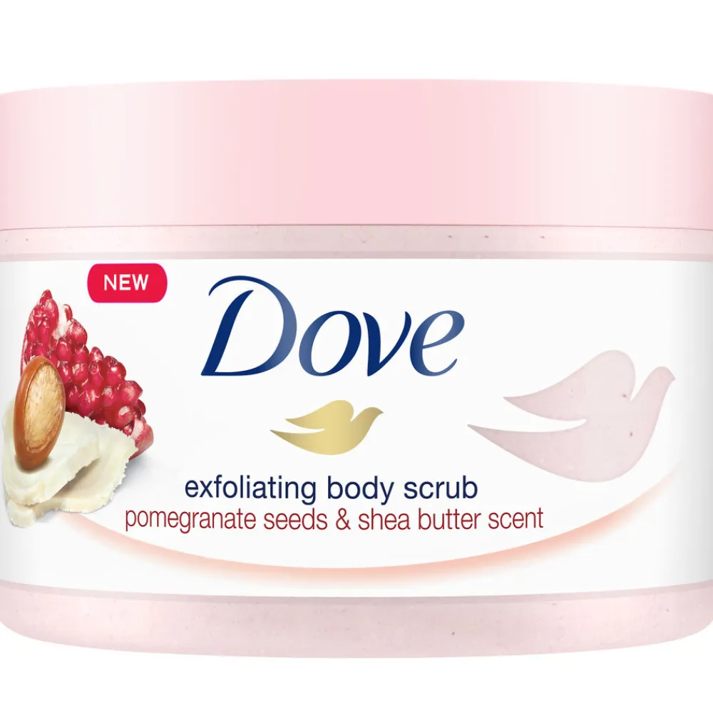 Bad & Douche<Dove 4x Body Scrub Pomegranate & Shea butter 225 ml