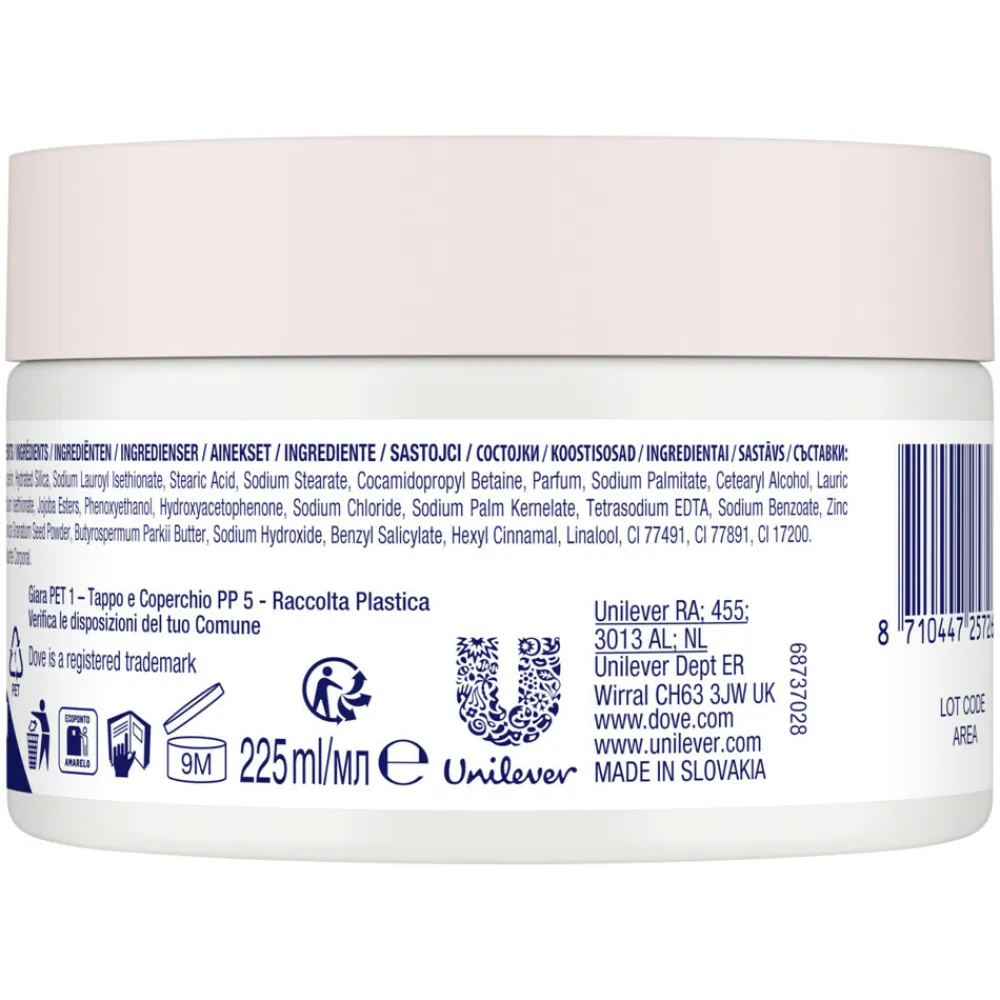 Bad & Douche<Dove 4x Body Scrub Pomegranate & Shea butter 225 ml