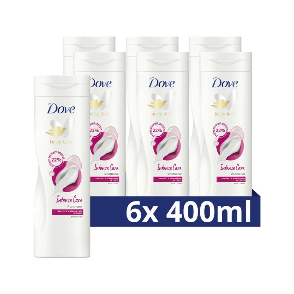 Sale 6x Bodylotion Intense Care 400 ml Huidverzorging