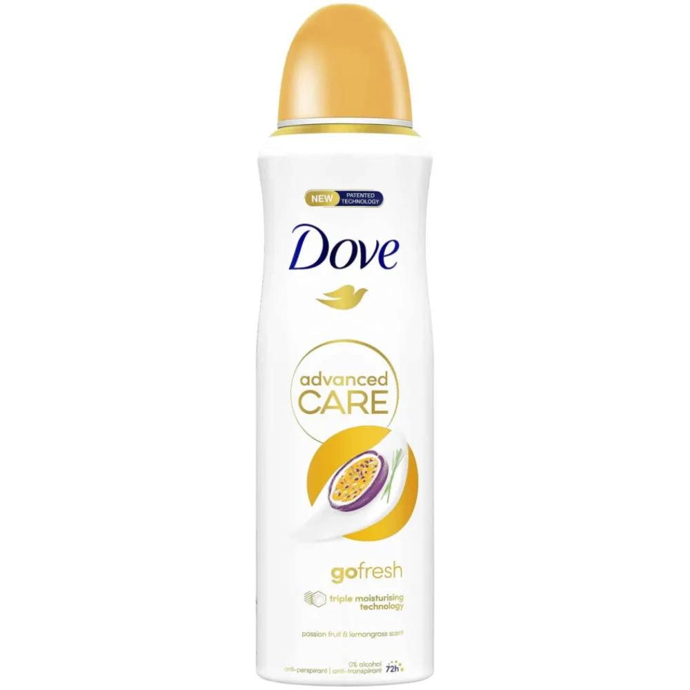 Deodorant<Dove 6x Deodorant Go Fresh Passievrucht 200 ml