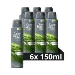 Online 6x Deodorant Men+ Care Extra Fresh 150 ml Deodorant