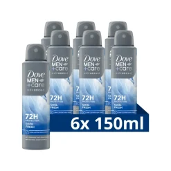 6x Deodorant Men+ Care Cool Fresh 150 ml^Dove New