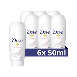 Deodorant<Dove 6x Deodorant Roll-On Powder 50 ml