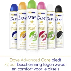 6x Deodorant Spray Advanced Care Cucumber & Green Tea 150 ml^Dove Hot