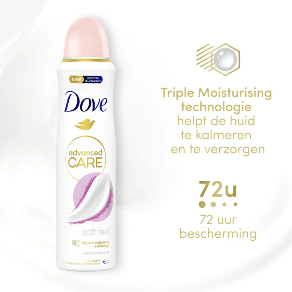 Deodorant<Dove 6x Deodorant Spray Soft Feel 150 ml