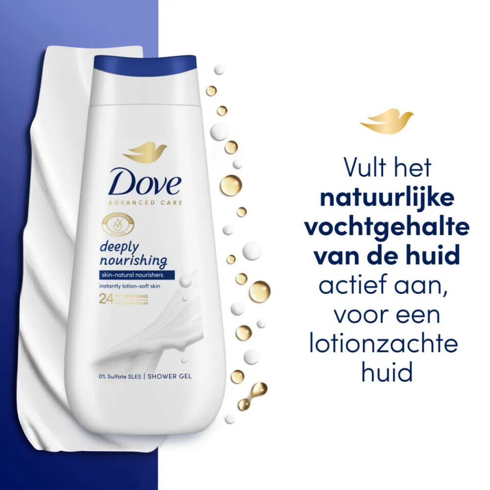 Bad & Douche<Dove 6x Douchecrème Deeply Nourishing 225 ml