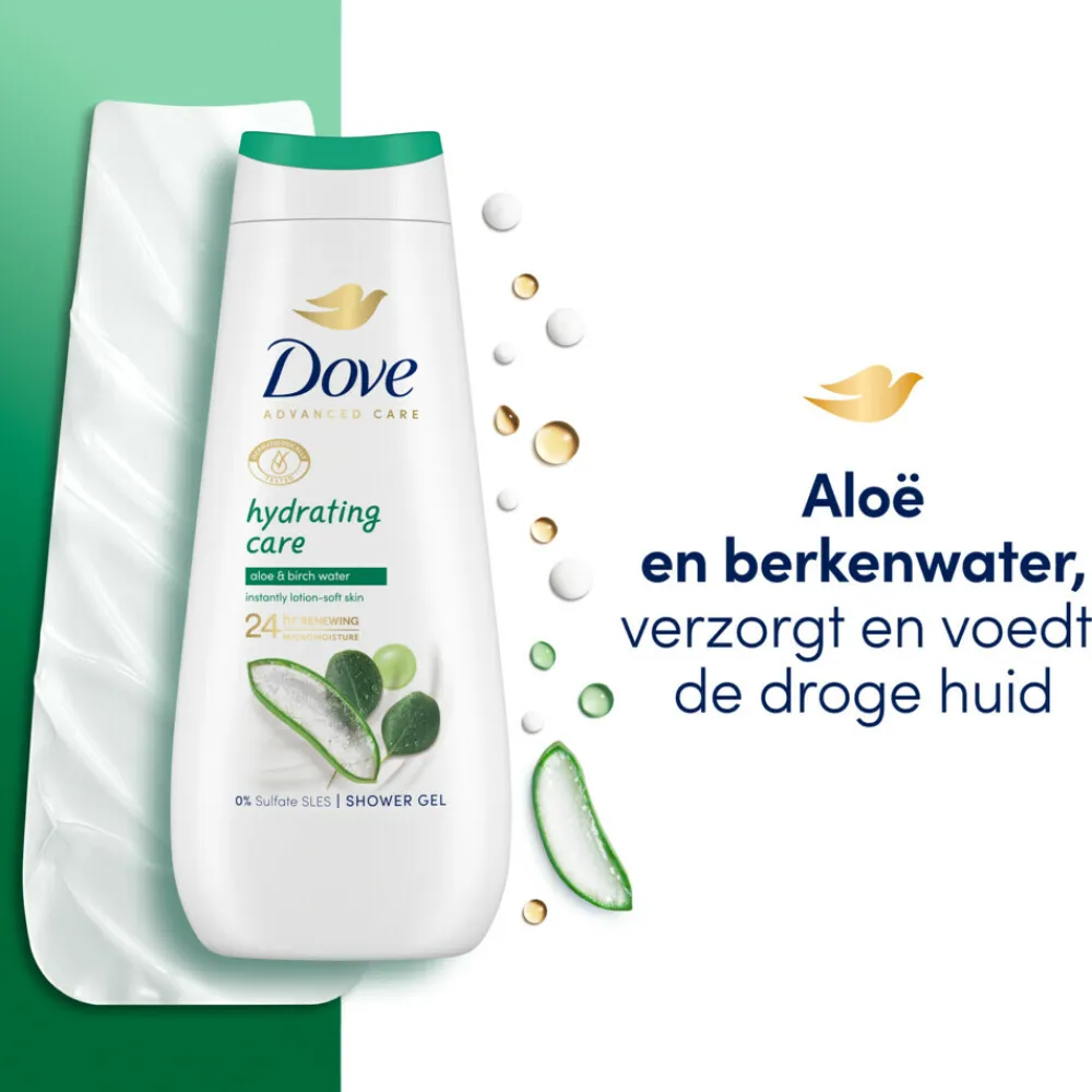Bad & Douche<Dove 6x Douchecrème Hydrating Care 400 ml