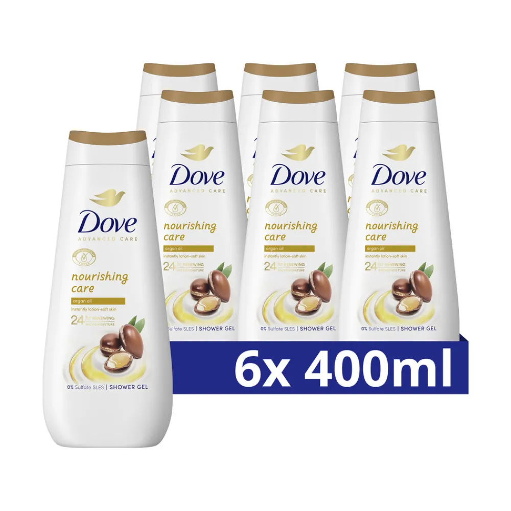 6x Douchecrème Nourishing Care 400 ml^Dove Online