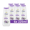 6x Douchecrème Relaxing 225 ml^Dove Outlet