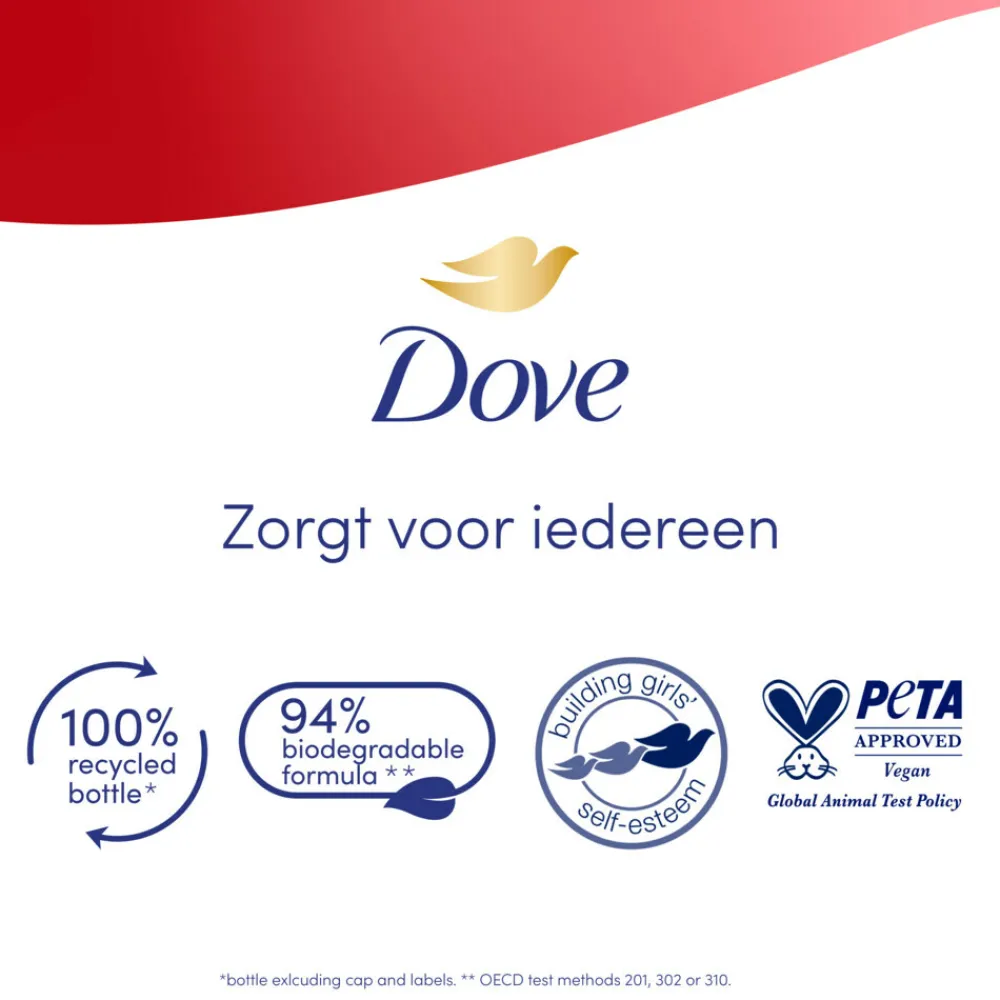 6x Douchecrème Reviving 400 ml^Dove Best