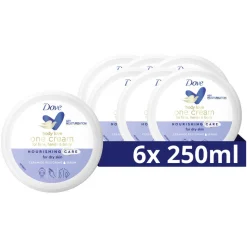 Huidverzorging<Dove 6x Hydraterende Bodycrème One Cream Rich 250 ml