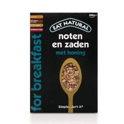 Ontbijtgranen<Eat natural 6x Ontbijt Noten & Zaden met Honing 500 gr