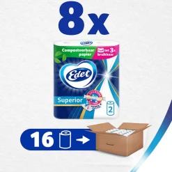 Best 8x Superior Keukenpapier 2 stuks Keukenpapier