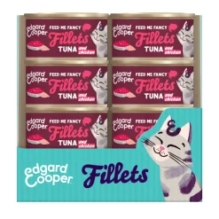 24x Kattenvoer Fillets Tonijn - Kip 70 gr^Edgard & Cooper Discount