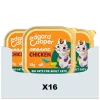 16x Kattenvoer Adult Pate Biologische Kip 85 gr^Edgard & Cooper Hot
