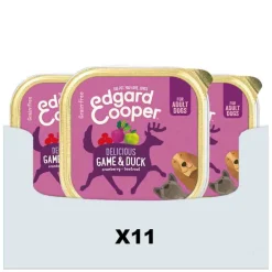 Hondenvoer<Edgard & Cooper 11x Kuipje Vers Vlees Hondenvoer Wild - Eend 150 gr