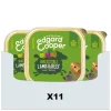 11x Kuipje Vers Vlees Hondenvoer Lam - Rund 150 gr^Edgard & Cooper New