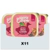 Hondenvoer<Edgard & Cooper 11x Kuipje Vers Vlees Puppy Hondenvoer Eend - Kip 150 gr