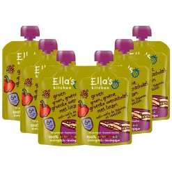 6x Ella's Kitchen Groente Ovenschotel met Linzen 6+ m 130 gr^Ellas Kitchen Best