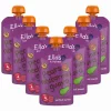 Clearance 7x Ella's Kitchen Knijpzakje 4+ m Peer Nectarine Guava 120 gr Baby & Peutervoeding