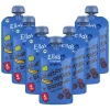 7x Ella's Kitchen Knijpzakje 4+ m Blauwe Bes Appel Banaan 120 gr^Ellas Kitchen