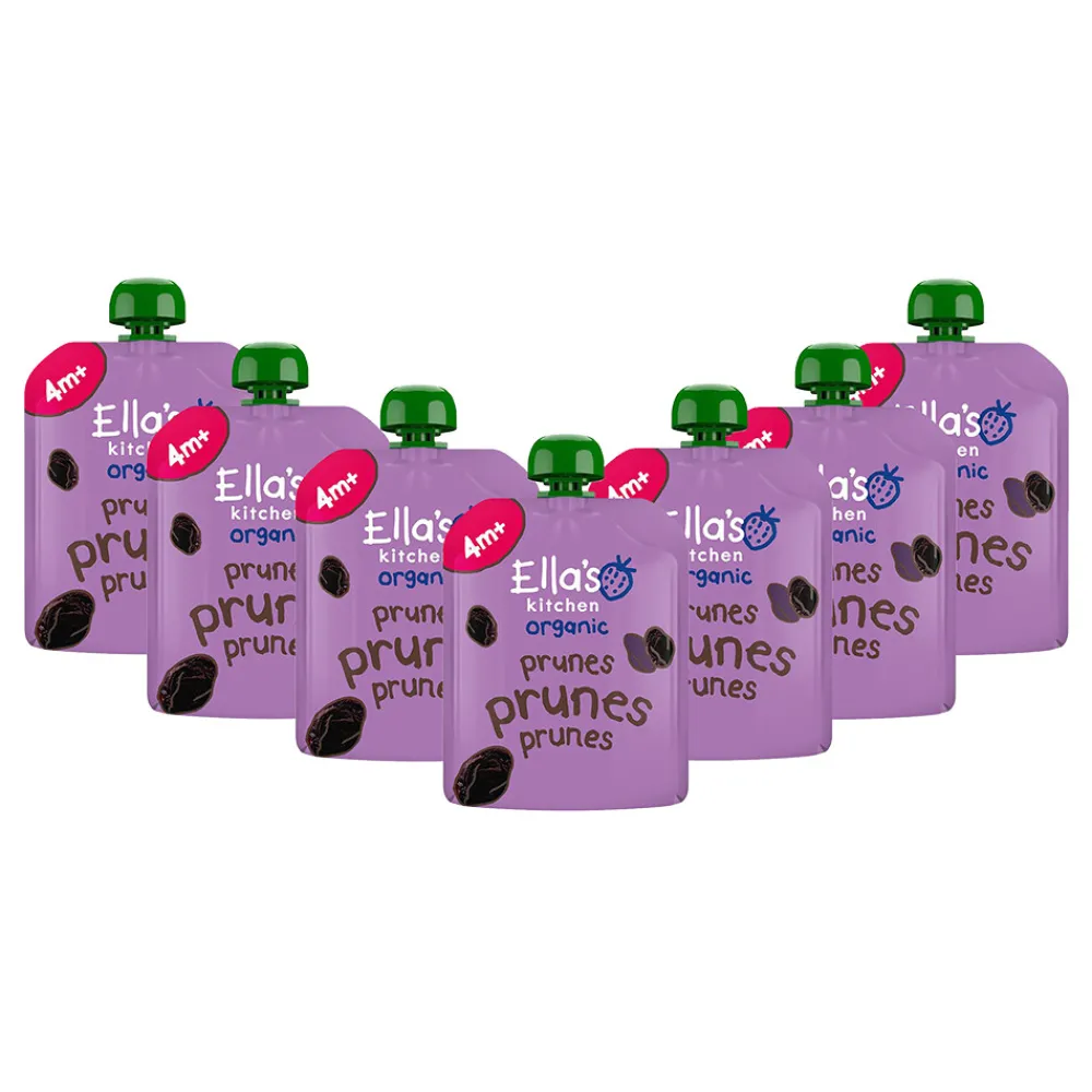 7x Ella's Kitchen Knijpzakje 4+ m Pruimen 70 gr^Ellas Kitchen Clearance